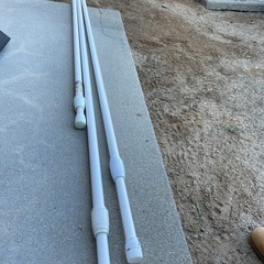 受け渡し相手決定しました。のぼり台、ポール2組の画像