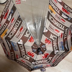 トミカ　傘　幼児の画像