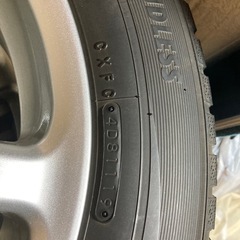 TOYO トランパス　17インチ スタッドレスタイヤ・ホイール４本セットの画像