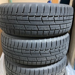 TOYO トランパス　17インチ スタッドレスタイヤ・ホイール４本セットの画像