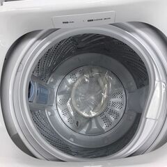 【ジャングルジャングル広陵店】家電　洗濯機　ハイセンス　5.5kg　HW-55E4W　2025年製　【ジモティー特別価格！！】の画像