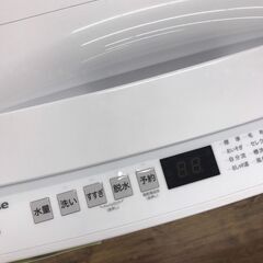 【ジャングルジャングル広陵店】家電　洗濯機　ハイセンス　5.5kg　HW-55E4W　2025年製　【ジモティー特別価格！！】の画像