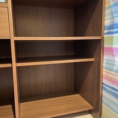 【差し上げます(11/1まで)】レジカウンター棚 パソコン作業台　幅120cm 高さ100cm 奥行50cmの画像