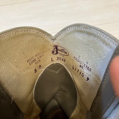 【レアカラー！レディース！】Justinウエスタンブーツ　24.5-25.0㎝の画像