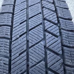 タ2 SPORT ABELIA 4.5J-15 100-4H +45 ブリヂストン スタッドレス BLIZZAK VRX3 165/65R15 2022年 バリ山 タフト ソリオ デリカD2の画像