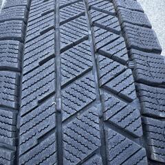 タ2 SPORT ABELIA 4.5J-15 100-4H +45 ブリヂストン スタッドレス BLIZZAK VRX3 165/65R15 2022年 バリ山 タフト ソリオ デリカD2の画像