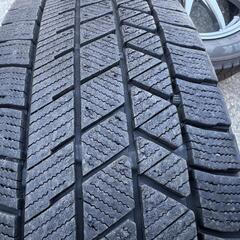 タ2 SPORT ABELIA 4.5J-15 100-4H +45 ブリヂストン スタッドレス BLIZZAK VRX3 165/65R15 2022年 バリ山 タフト ソリオ デリカD2の画像