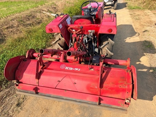 成約済み‼️ シバウラ SD1843 トラクター 18馬力 4WD ロータリー付き 耕運機 農機具 50km配送無料！‼️
