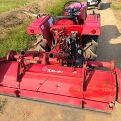 シバウラ SD1843 トラクター 18馬力 4WD ロータリー付き 耕運機 農機具 50km配送無料！‼️の画像