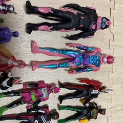 仮面ライダー 戦隊ヒーロー ソフビ まとめ売りの画像