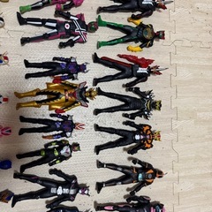 仮面ライダー 戦隊ヒーロー ソフビ まとめ売りの画像