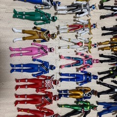 仮面ライダー 戦隊ヒーロー ソフビ まとめ売りの画像