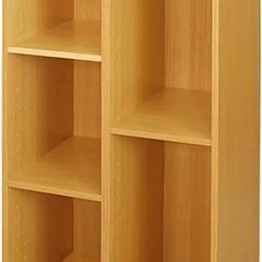 【紋別市発】新品　ニトリ　NITORI カラーボックス Nカラボ 45-3SH ライトブラウン ２列　３段　幅44.2×奥行29.8×高さ87.8cm　8841754　未開封　の画像