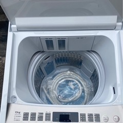 洗濯機、10kg、ハイセンスの画像