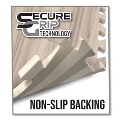 裏面滑り止め加工付  大判 ジョイントマット 9枚セット コストコ の画像