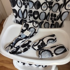 　katoji　北欧風　ハイローチェア　　の画像