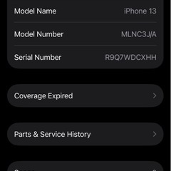 IPHONE 13 Black 128gbの画像