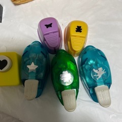 可愛い型の穴あけパンチなど‪☆の画像