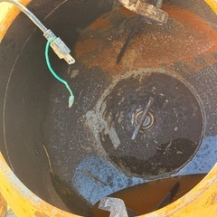 電動コンクリートミキサーの画像