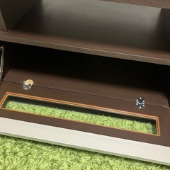 【お話中】TVボード テレビ台 ウォールナット ブラウン 茶色の画像