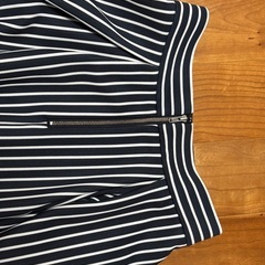 GU  ストライプ　フレアスカートの画像