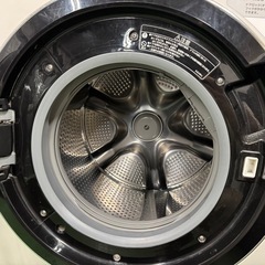 213 送料設置無料☆日立ドラム式洗濯機　11㌔乾燥機能6キロ　小型　一人暮らし　左開きの画像