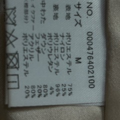 女性ダウンジャケット
の画像