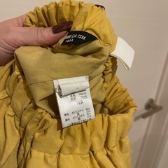 140サイズ　COMM CA ISM スカートの画像