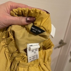 140サイズ　COMM CA ISM スカートの画像