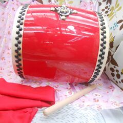 23.500円エイサー大太鼓36cm　サージ/モス布撥付きの画像