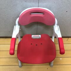 アロン化成 安寿 折りたたみシャワーベンチ FSフィット レッド 椅子 イス 介護用品 補助用具 入浴器具 入浴補助 介助道具【糸島市内 送料無料】　88297-3-④-008の画像
