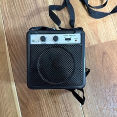 ミニアンプ ケース付きの画像