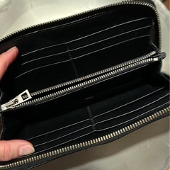 値下不可 正規直営購入 ロエベ アナグラム 長財布 LOEWE ブラック 本革の画像