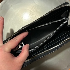 値下不可 正規直営購入 ロエベ アナグラム 長財布 LOEWE ブラック 本革の画像