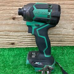 【SIW】HiKOKI ハイコーキ WH36DC(NN)(L) アグレッシブグリーン 36Vコードレスインパクトドライバ 本体のみ【中古動作品】の画像