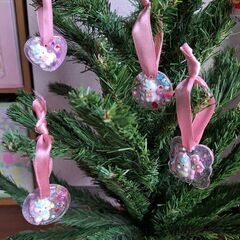 ユニコーン　レジン　クリスマス　オーナメント　ハンドメイド　　⑪の画像