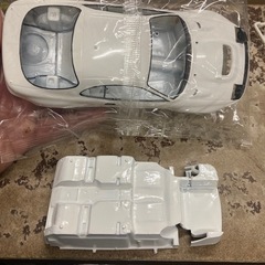 タミヤ　1/24　プラモデル　カストロール　セリカ　作りかけの画像