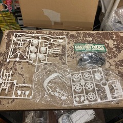 タミヤ　1/24　プラモデル　カストロール　セリカ　作りかけの画像
