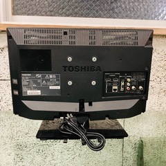 TOSHIBA 東芝　液晶カラーテレビ 19B5 2012年製　動作確認済み　19インチの画像