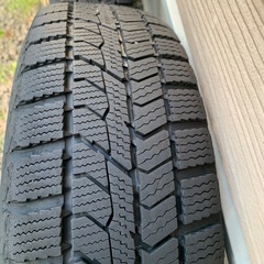 155/65 R13スタッドレス　ホイール付き4穴　軽四 の画像