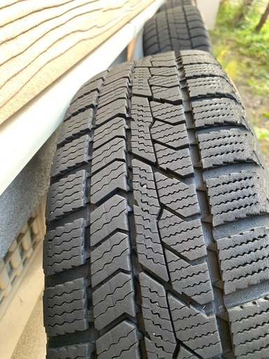 155/65 R13スタッドレス　ホイール付き4穴　軽四