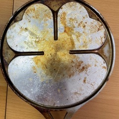 ハート型 卵焼き セパレート フライパン  木製ハンドルの画像