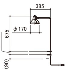 
デスクランプの画像
