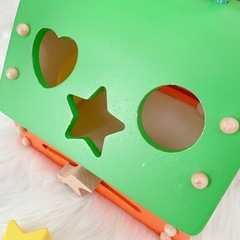 あそびのおうち エドインター 型はめおもちゃ　形あわせ はめこみ ドールハウスの画像