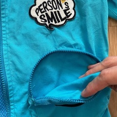 PERSON'S  キッズ ウィンドブレーカー ブルー 100の画像
