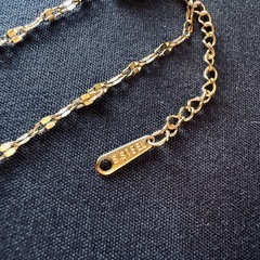 N41*《ステンレス》*イニシャルEネックレスの画像