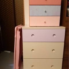 タンス　ドレッサー　テーブルの画像