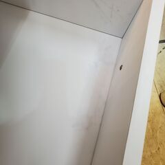 脚付き 4段チェスト タンス 白 ホワイト■横幅55㎝×奥行35cm×高さ83.5cm■近隣配送無料 買取帝国 朝霞店の画像