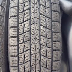 【良品】175/80R16 SJ8+ WINTERMAXX DUNLOP ジムニー冬タイヤスタッドレスバリみぞ溝の画像