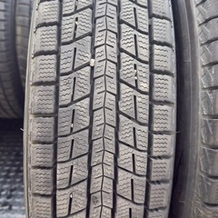 【良品】175/80R16 SJ8+ WINTERMAXX DUNLOP ジムニー冬タイヤスタッドレスバリみぞ溝の画像